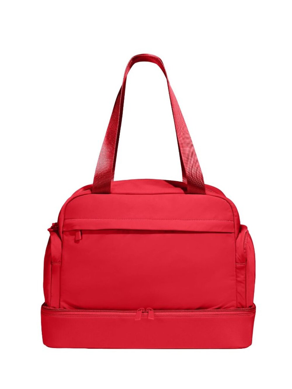 NEW Away Featherlight Overnight Duffel Bag Cherry Red